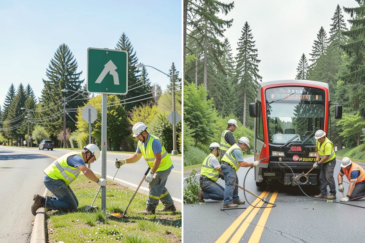 Municipal Concrete Repair in Sammamish, King County, WA - Site assessment with condition rating and photo documentation