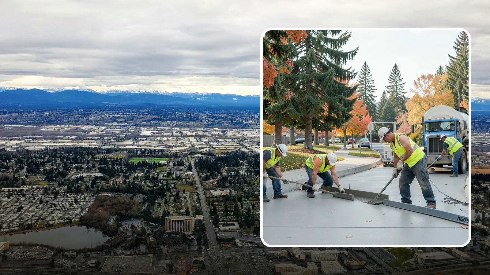 Municipal Concrete Repair in SeaTac, King County, WA - Restore failing public concrete flatwork and structures to safe, code-compliant condition across your jurisdiction.