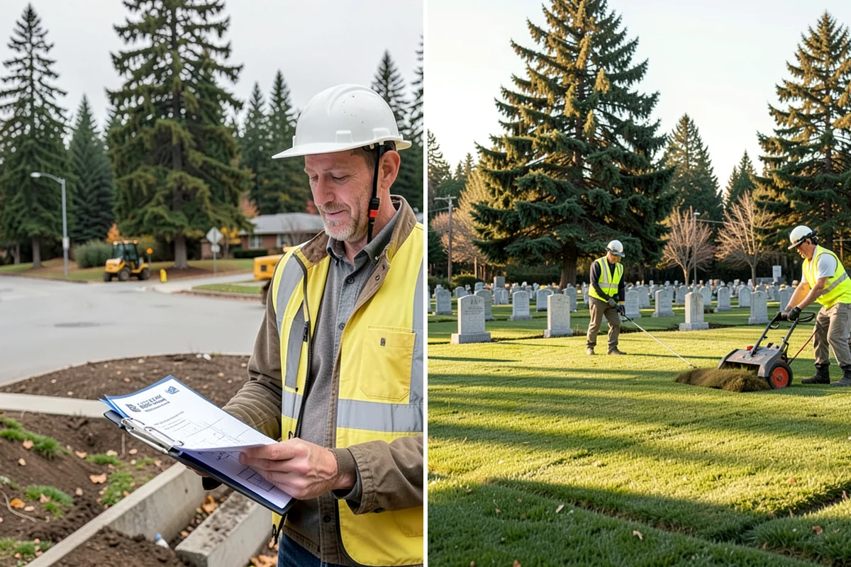 Municipal Concrete Repair in SeaTac, King County, WA - Site assessment with condition rating and photo documentation