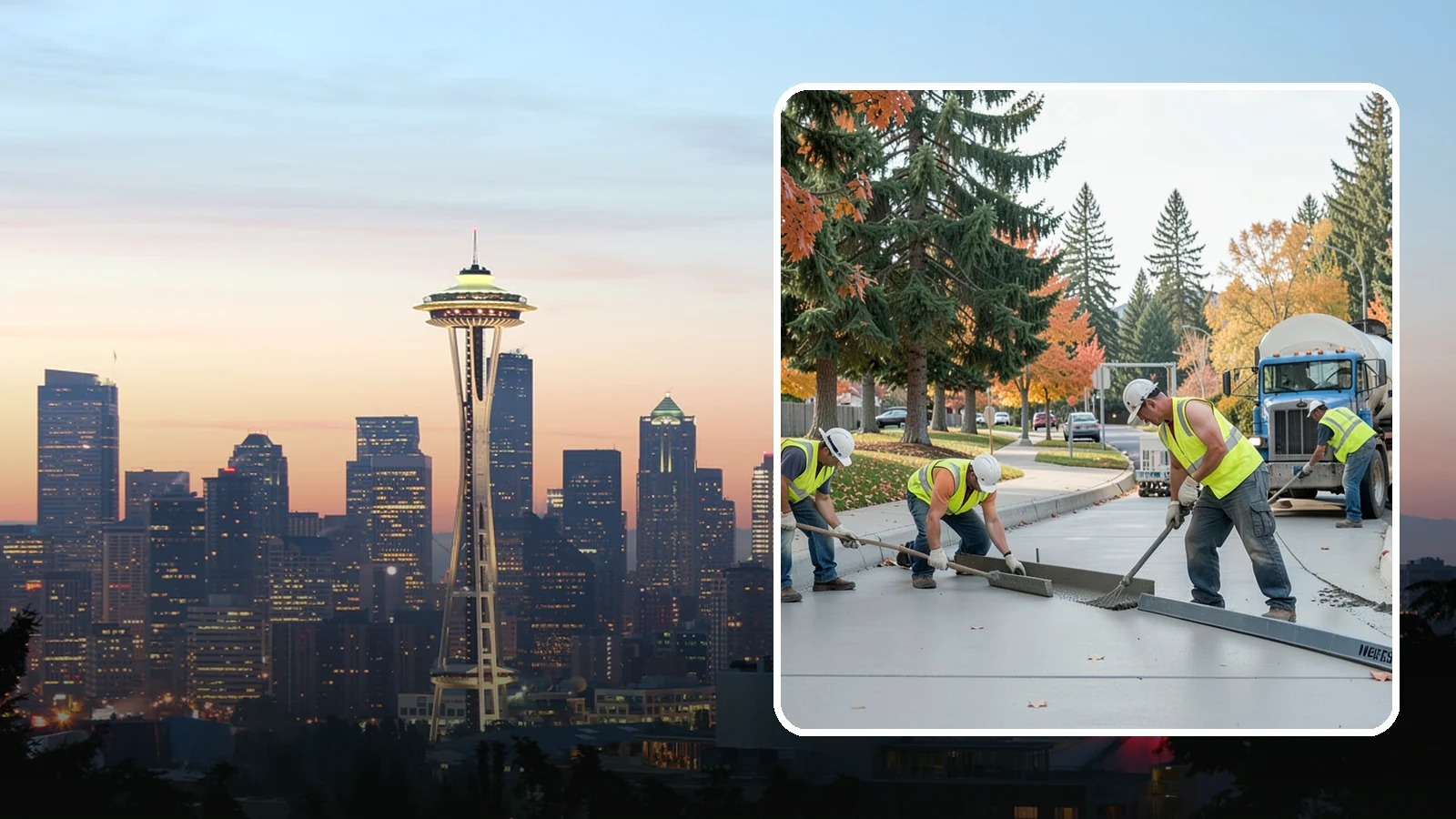 Municipal Concrete Repair in Seattle, King County, WA - Restore failing public concrete flatwork and structures to safe, code-compliant condition across your jurisdiction.