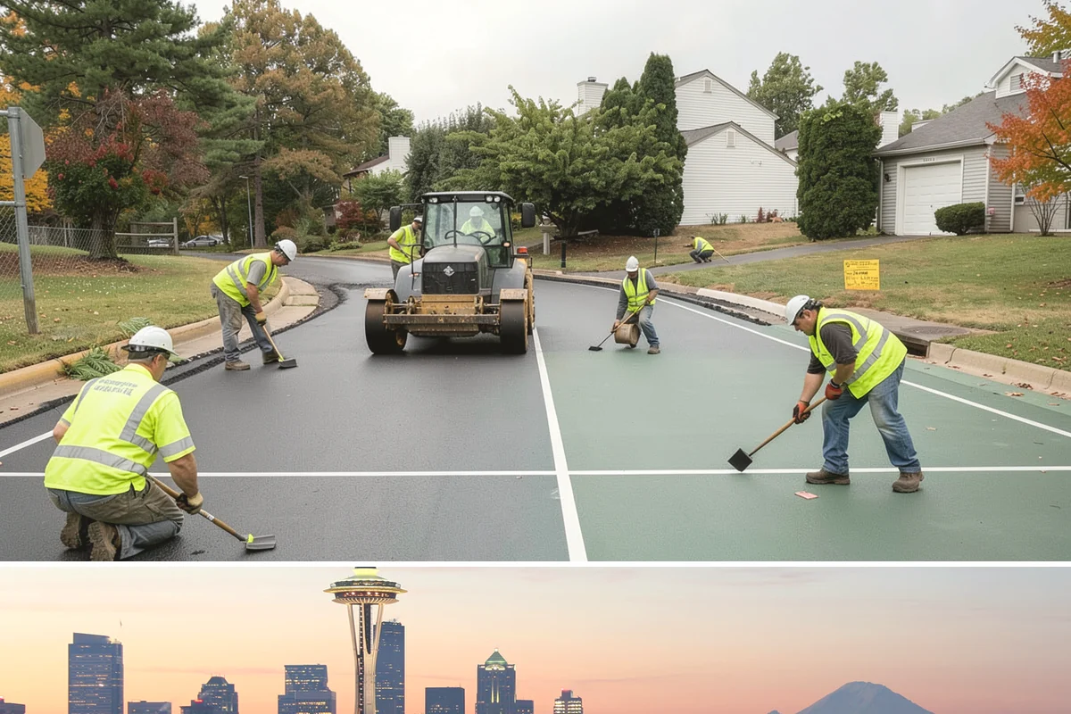 Municipal Concrete Repair in Seattle, King County, WA - Late spring through early fall offers the reliable dry, above-freezing conditions concrete curing requires in the Puget Sound...