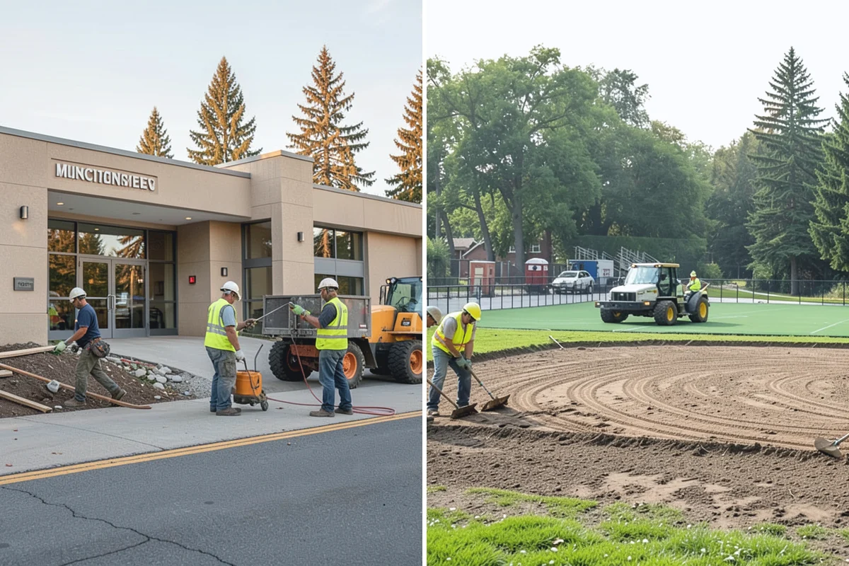 Municipal Concrete Repair in Skykomish, King County, WA - Site assessment with condition rating and photo documentation