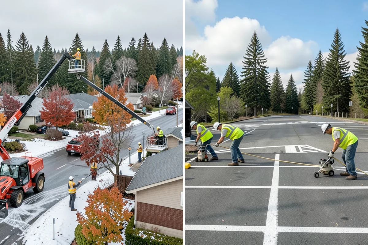 Municipal Concrete Repair in Snoqualmie, King County, WA - Site assessment with condition rating and photo documentation
