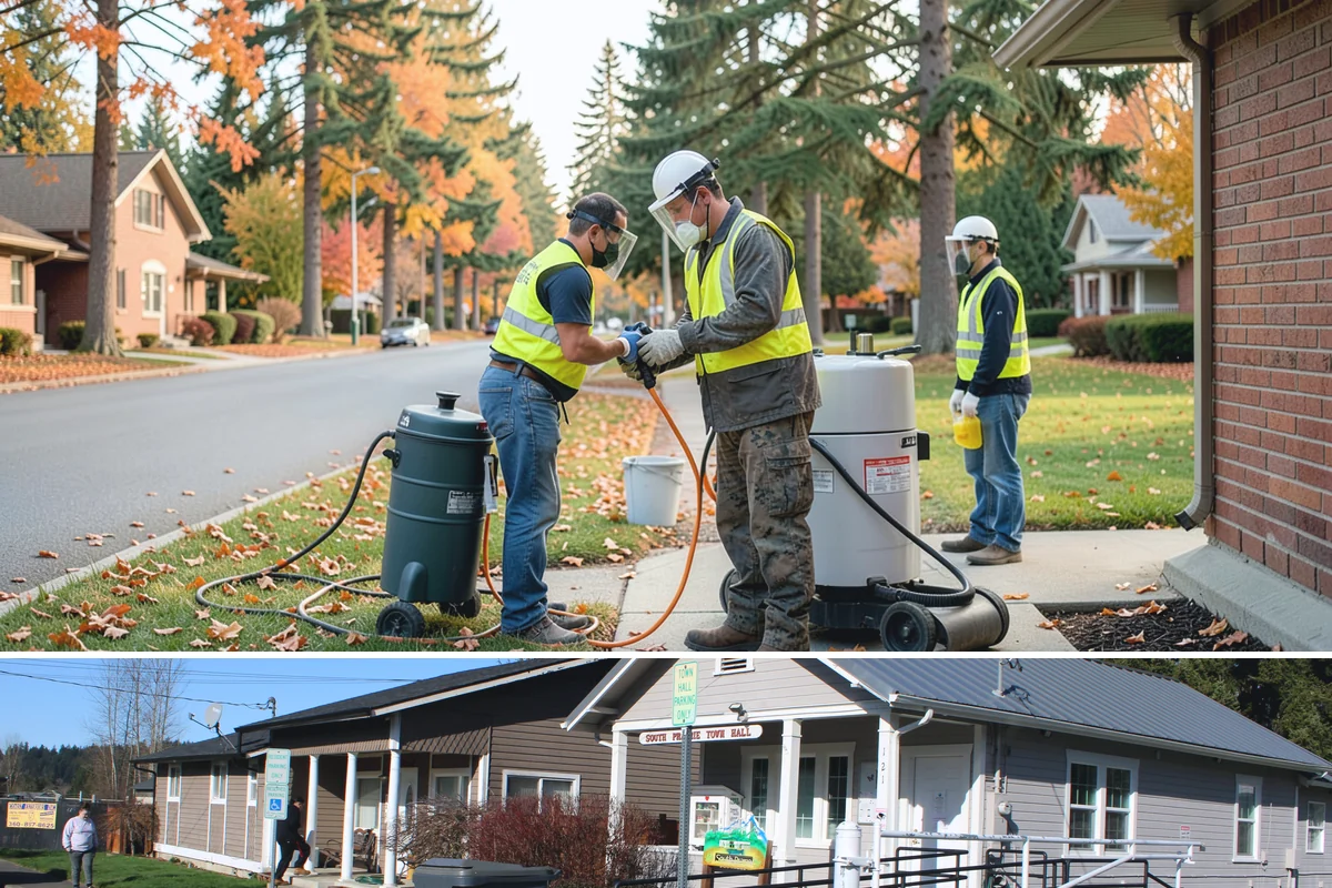 Municipal Concrete Repair in South Prairie, Pierce County, WA - Late spring through early fall offers the reliable dry, above-freezing conditions concrete curing requires in the Puget Sound...