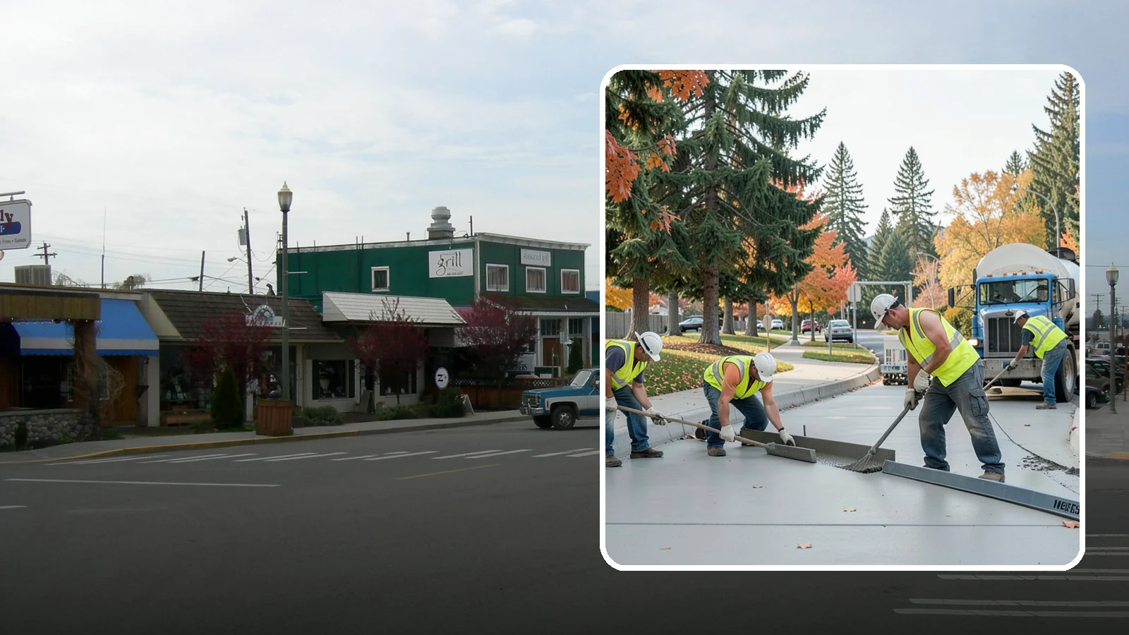 Municipal Concrete Repair in Stanwood, Snohomish County, WA - Restore failing public concrete flatwork and structures to safe, code-compliant condition across your jurisdiction.