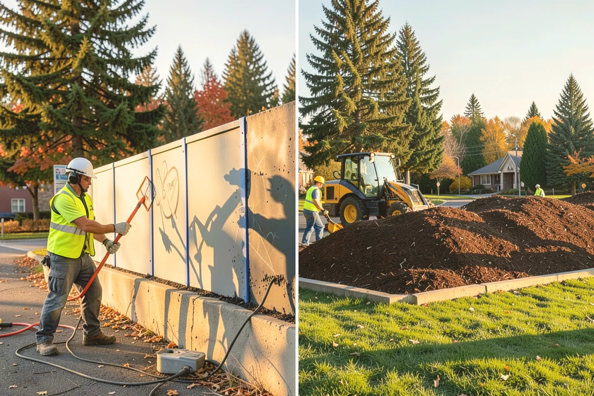 Municipal Concrete Repair in Stanwood, Snohomish County, WA - Site assessment with condition rating and photo documentation