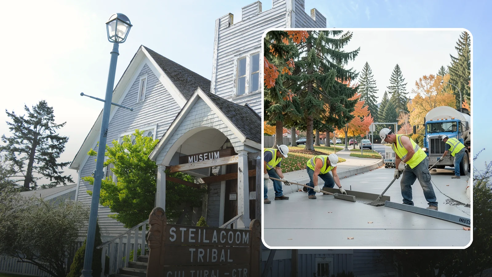 Municipal Concrete Repair in Steilacoom, Pierce County, WA - Restore failing public concrete flatwork and structures to safe, code-compliant condition across your jurisdiction.