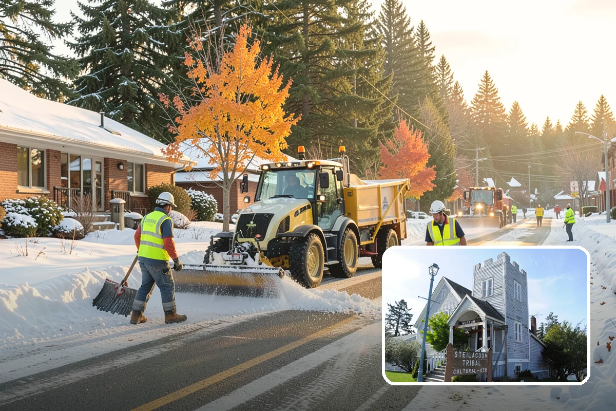 Municipal Concrete Repair in Steilacoom, Pierce County, WA - Reduces trip-and-fall liability on public rights-of-way