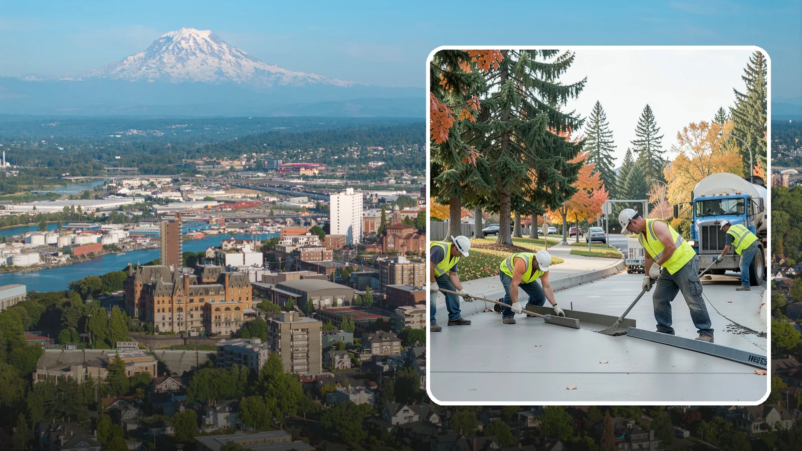 Municipal Concrete Repair in Tacoma, Pierce County, WA - Restore failing public concrete flatwork and structures to safe, code-compliant condition across your jurisdiction.
