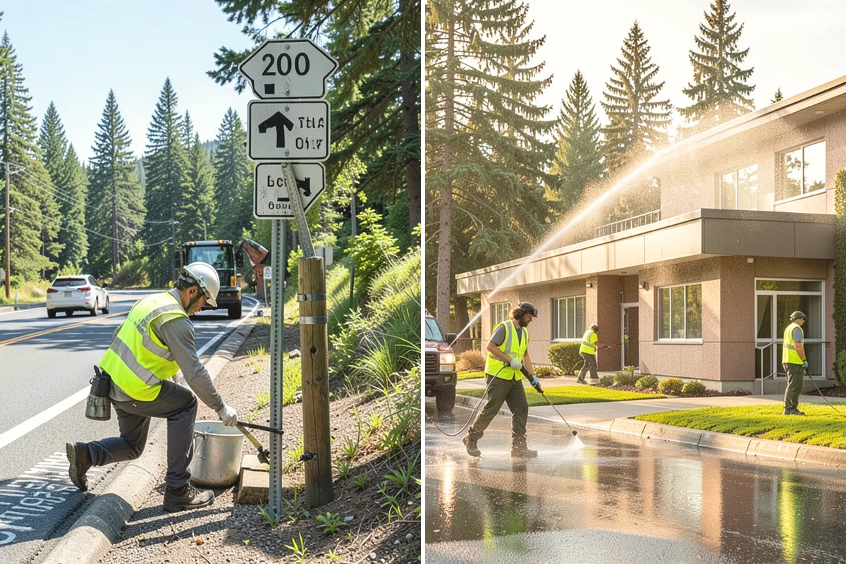 Municipal Concrete Repair in Tacoma, Pierce County, WA - Site assessment with condition rating and photo documentation