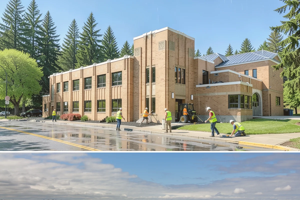 Municipal Concrete Repair in University Place, Pierce County, WA - Late spring through early fall offers the reliable dry, above-freezing conditions concrete curing requires in the Puget Sound...
