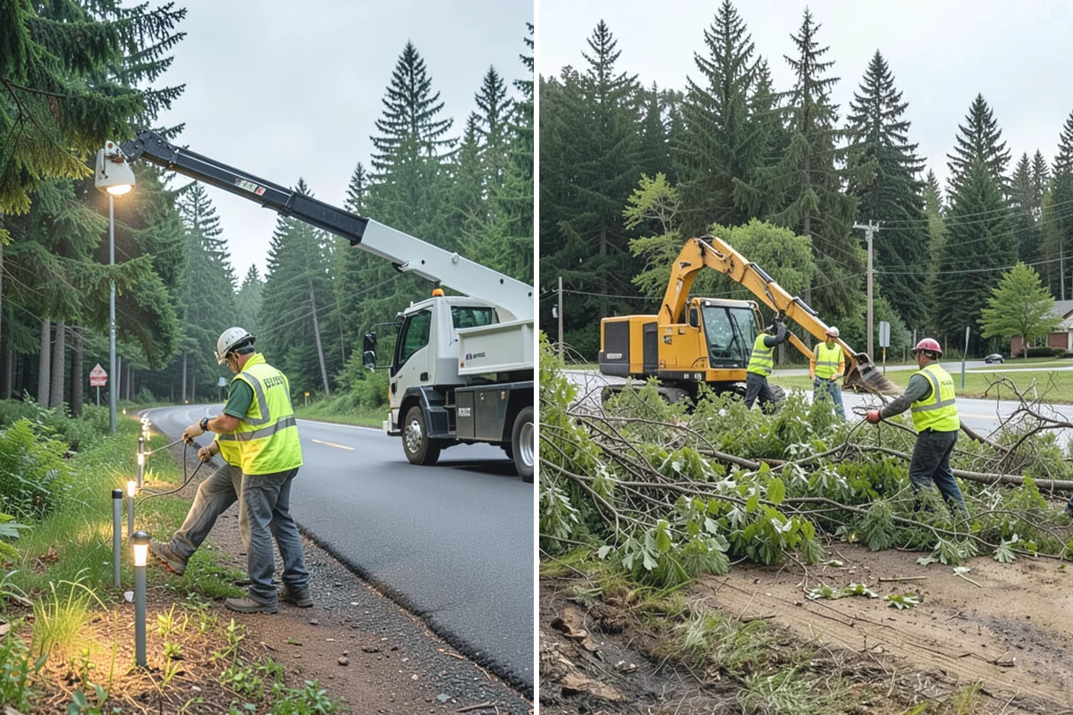 Municipal Concrete Repair in Woodinville, King County, WA - Site assessment with condition rating and photo documentation