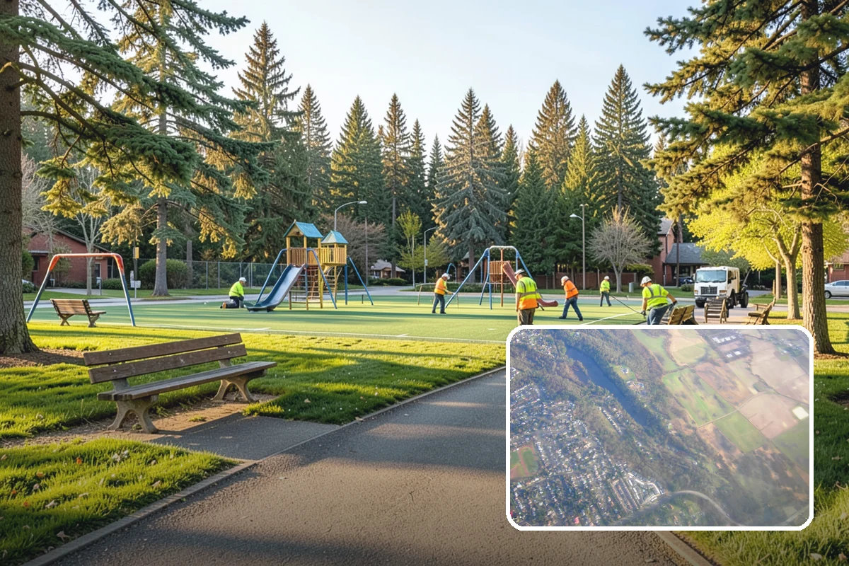Municipal Court Facility Maintenance in Algona, King County, WA - Orderly, professional grounds befitting a court setting
