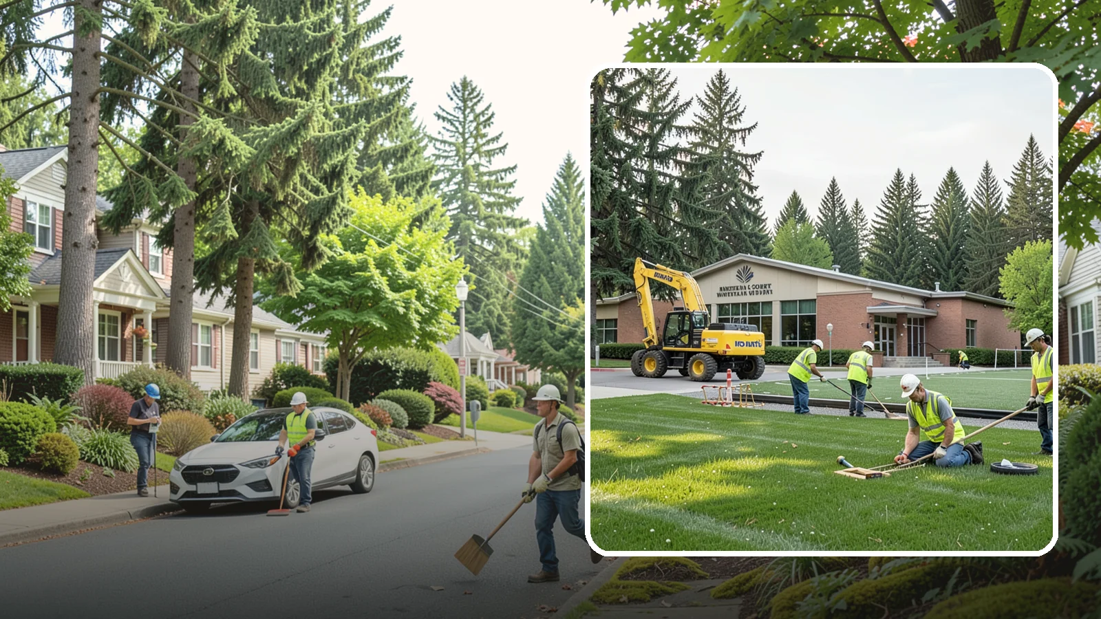 Municipal Court Facility Maintenance in Beaux Arts Village, King County, WA - Grounds and site maintenance for municipal and district court facilities in Western Washington.