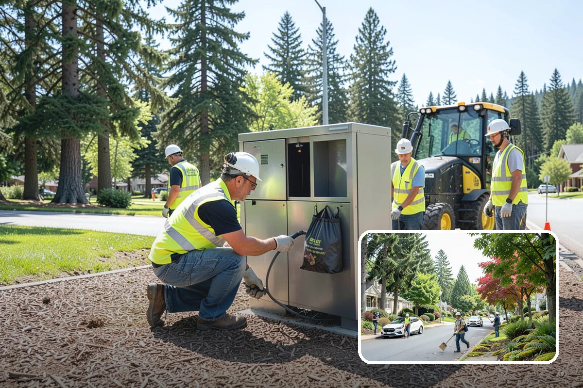Municipal Court Facility Maintenance in Beaux Arts Village, King County, WA - Orderly, professional grounds befitting a court setting