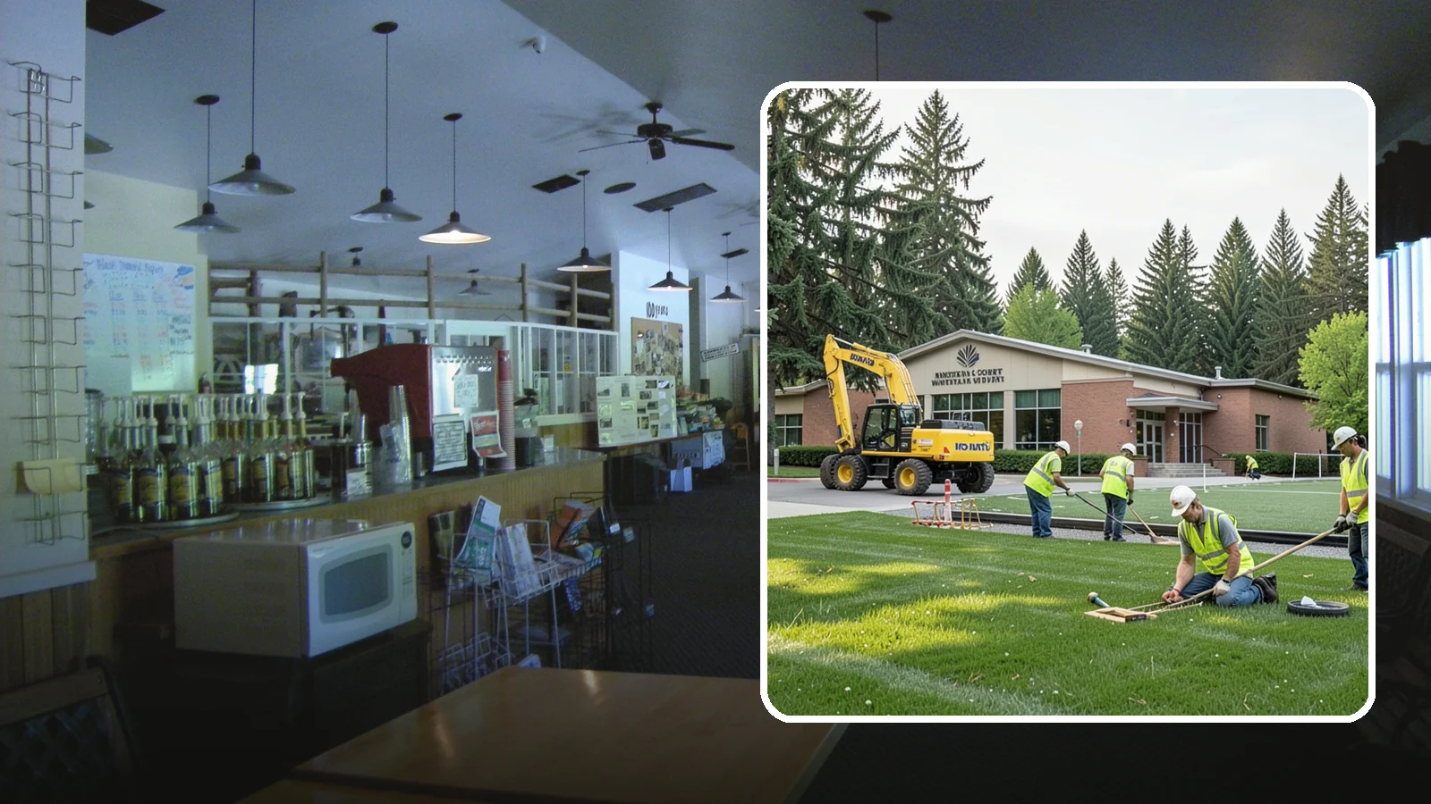 Municipal Court Facility Maintenance in Black Diamond, King County, WA - Grounds and site maintenance for municipal and district court facilities in Western Washington.