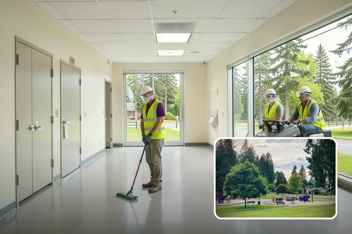 Municipal Court Facility Maintenance in Bonney Lake, Pierce County, WA - Orderly, professional grounds befitting a court setting