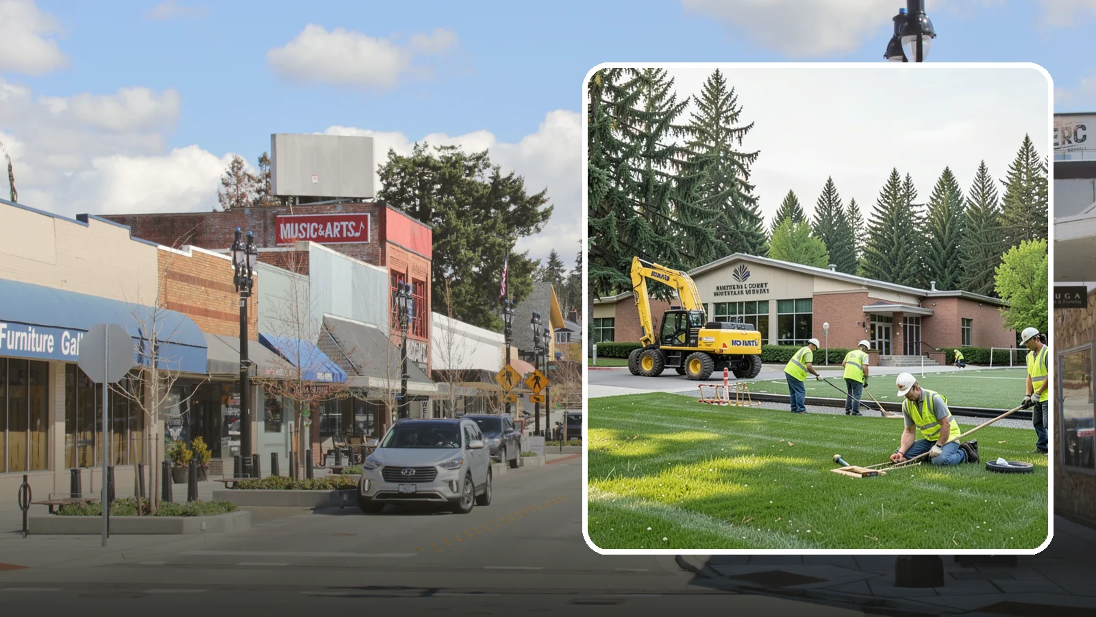 Municipal Court Facility Maintenance in Bothell, King County, WA - Grounds and site maintenance for municipal and district court facilities in Western Washington.