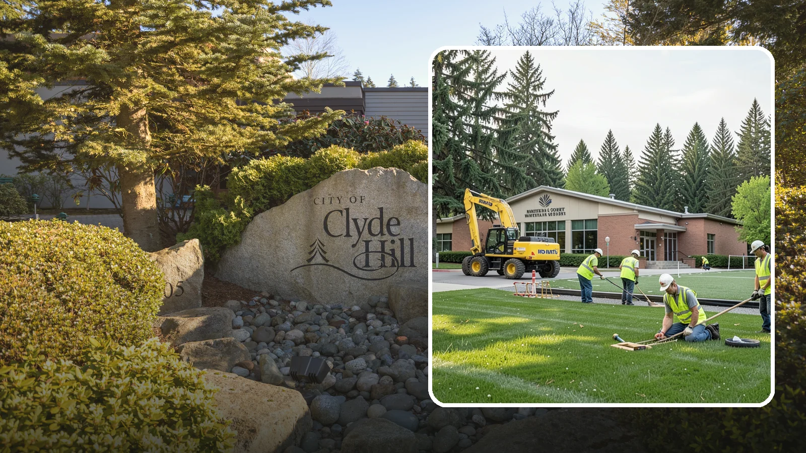 Municipal Court Facility Maintenance in Clyde Hill, King County, WA - Grounds and site maintenance for municipal and district court facilities in Western Washington.