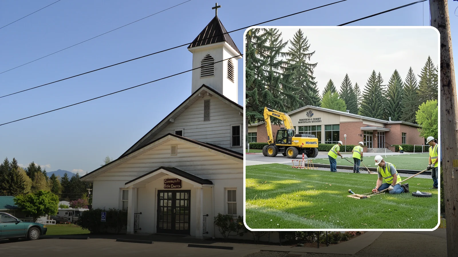 Municipal Court Facility Maintenance in Concrete, Skagit County, WA - Grounds and site maintenance for municipal and district court facilities in Western Washington.