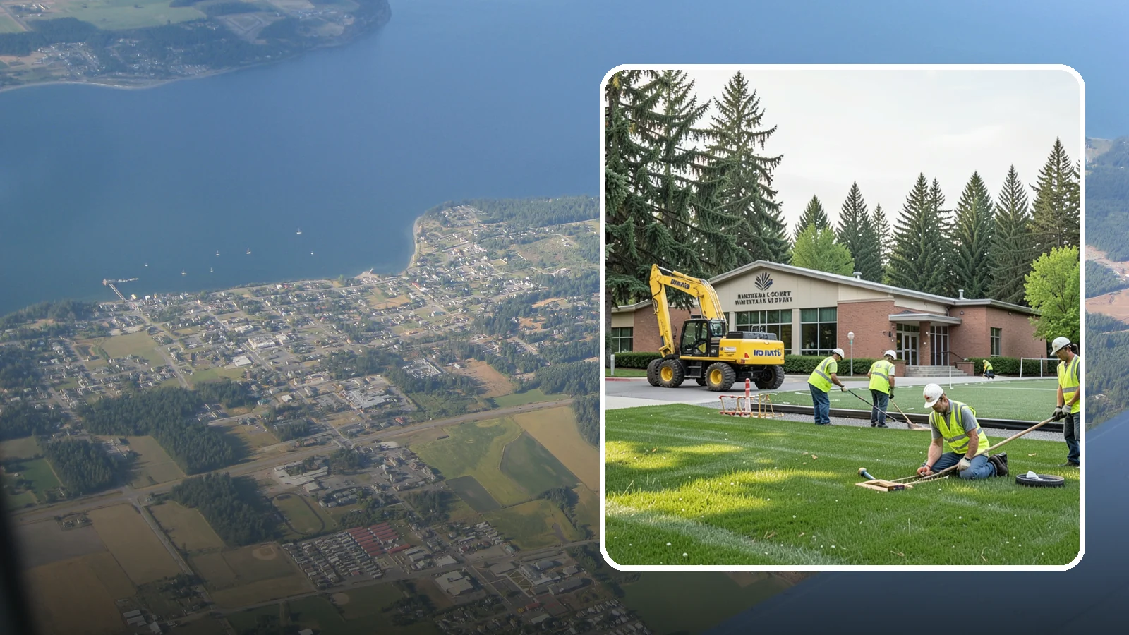 Municipal Court Facility Maintenance in Coupeville, Island County, WA - Grounds and site maintenance for municipal and district court facilities in Western Washington.