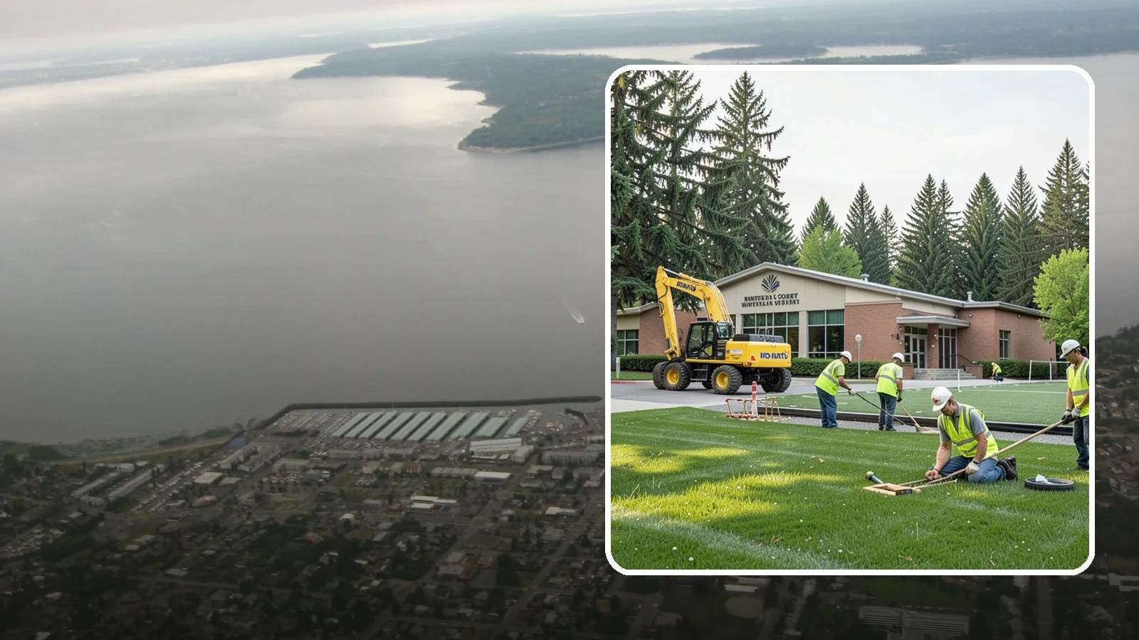 Municipal Court Facility Maintenance in Des Moines, King County, WA - Grounds and site maintenance for municipal and district court facilities in Western Washington.