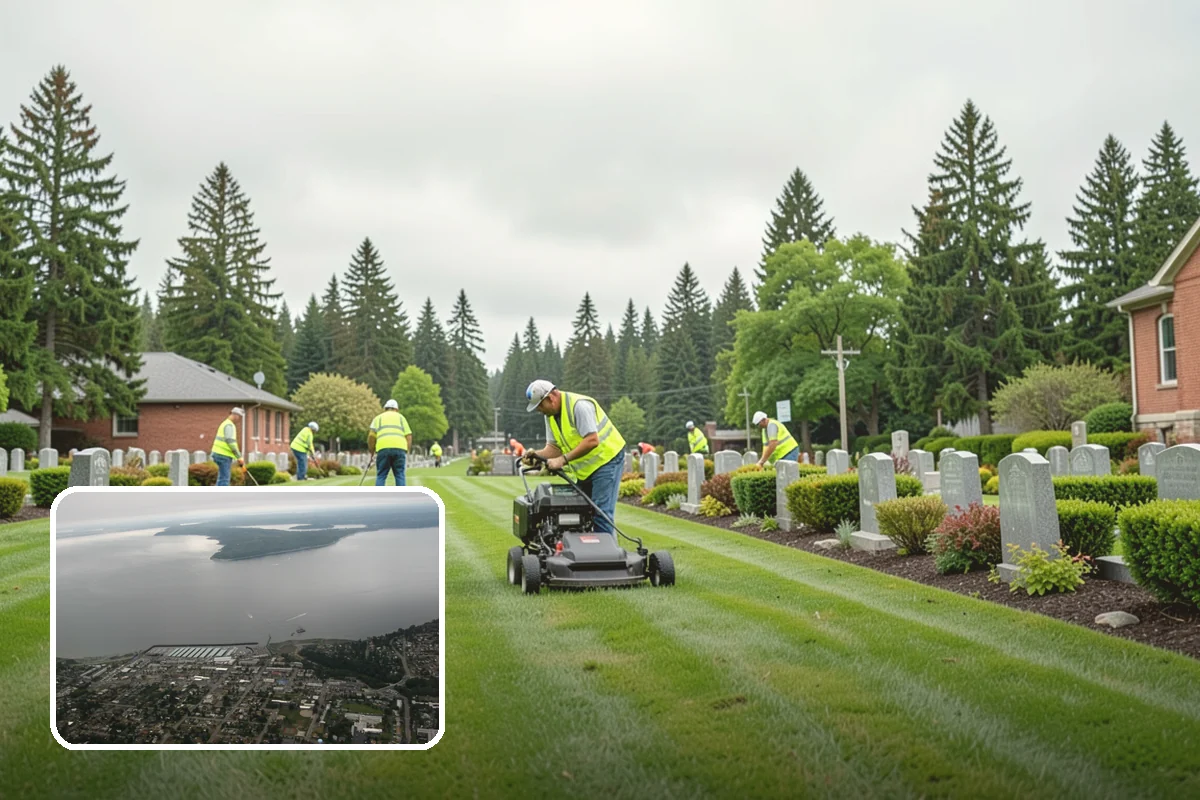 Municipal Court Facility Maintenance in Des Moines, King County, WA - Orderly, professional grounds befitting a court setting