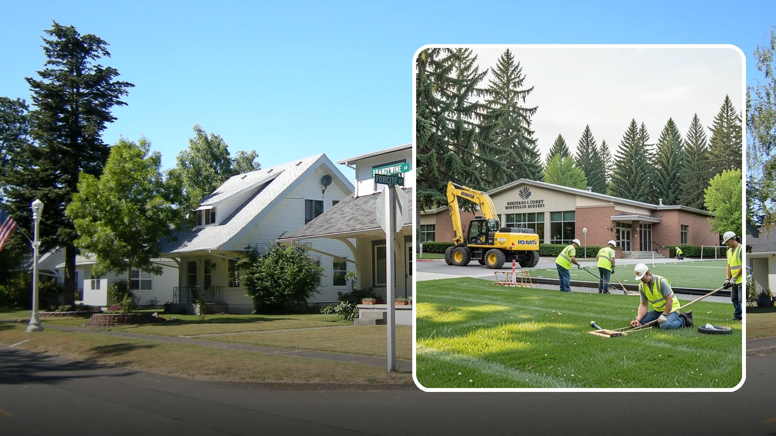 Municipal Court Facility Maintenance in DuPont, Pierce County, WA - Grounds and site maintenance for municipal and district court facilities in Western Washington.
