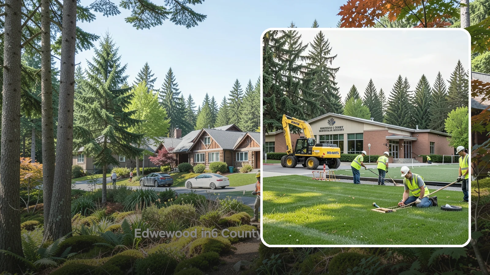 Municipal Court Facility Maintenance in Edgewood, Pierce County, WA - Grounds and site maintenance for municipal and district court facilities in Western Washington.