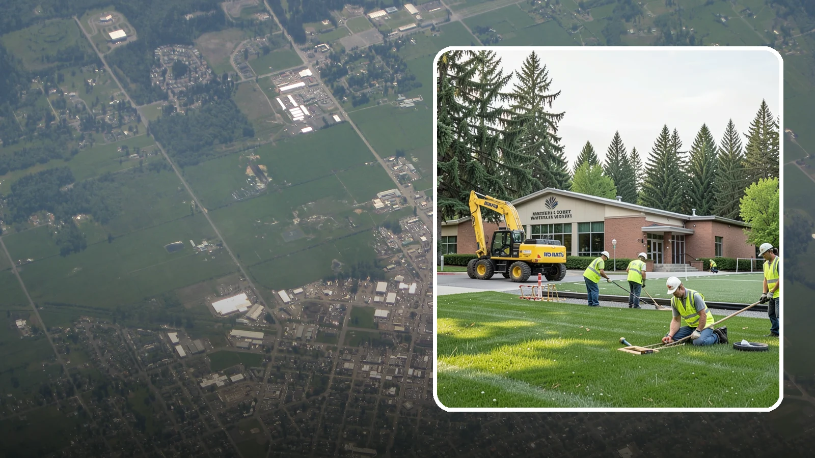 Municipal Court Facility Maintenance in Enumclaw, King County, WA - Grounds and site maintenance for municipal and district court facilities in Western Washington.