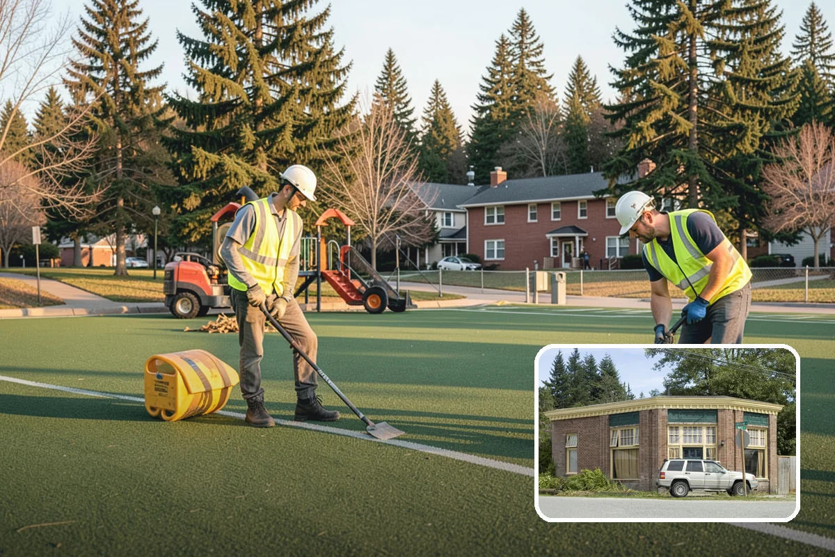 Municipal Court Facility Maintenance in Hamilton, Skagit County, WA - Orderly, professional grounds befitting a court setting