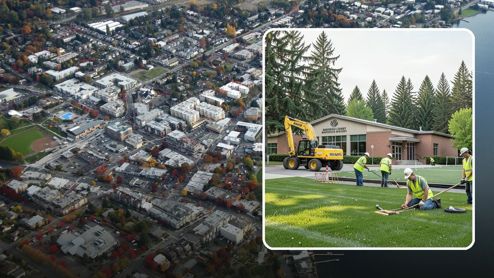 Municipal Court Facility Maintenance in Kirkland, King County, WA - Grounds and site maintenance for municipal and district court facilities in Western Washington.