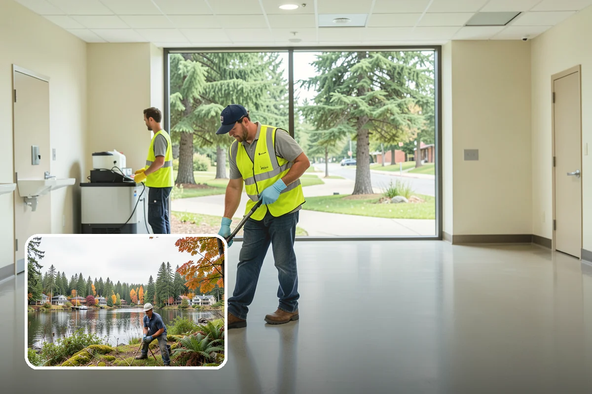 Municipal Court Facility Maintenance in La Conner, Skagit County, WA - Orderly, professional grounds befitting a court setting