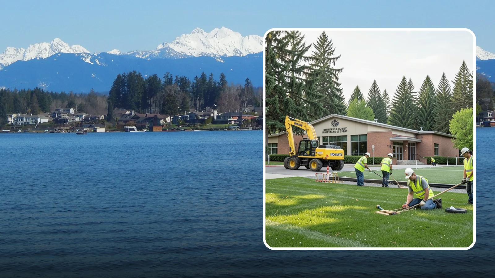 Municipal Court Facility Maintenance in Lake Stevens, Snohomish County, WA - Grounds and site maintenance for municipal and district court facilities in Western Washington.