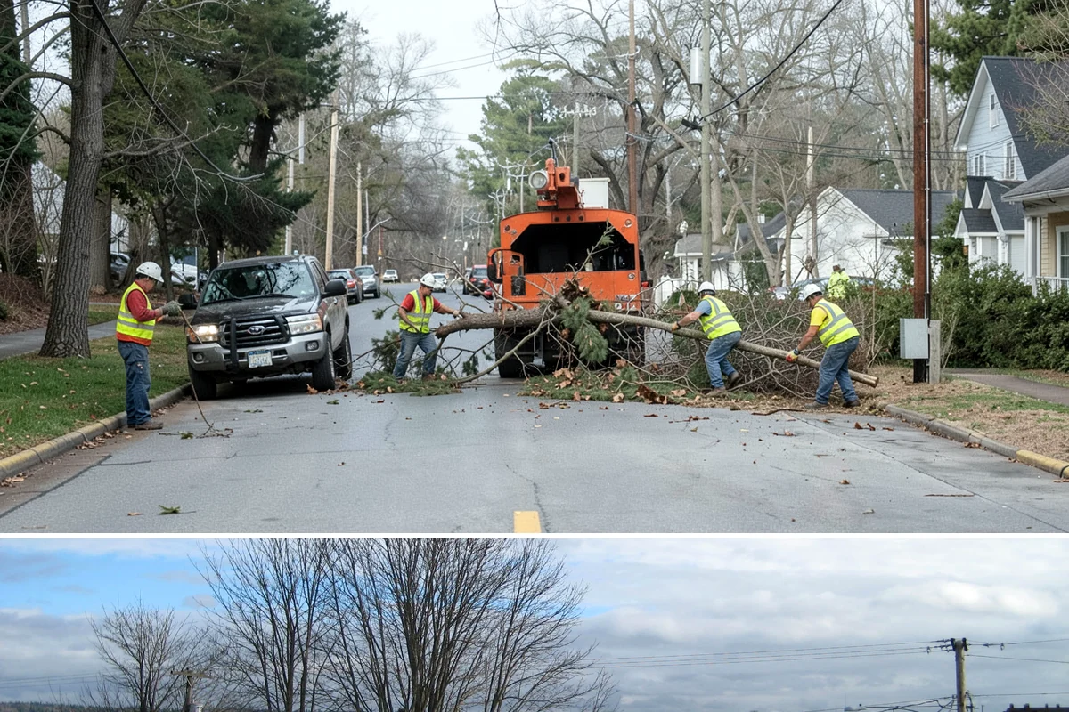 Municipal Court Facility Maintenance in Langley, Island County, WA - Entry landscapes are refreshed each spring, while leaf and slip-hazard control take priority through the wet fall months.