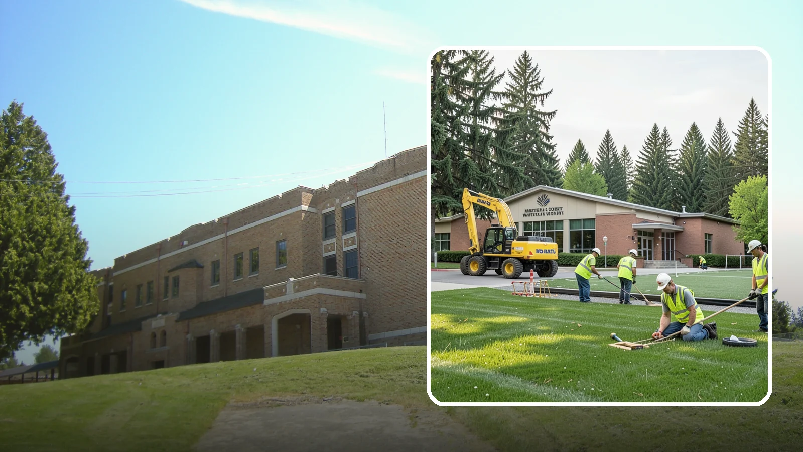 Municipal Court Facility Maintenance in Maple Valley, King County, WA - Grounds and site maintenance for municipal and district court facilities in Western Washington.