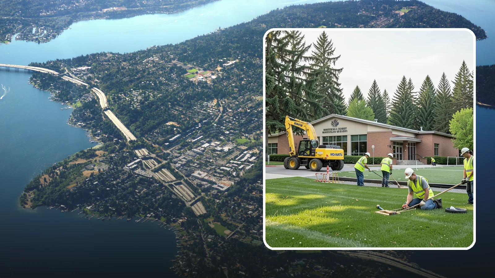 Municipal Court Facility Maintenance in Mercer Island, King County, WA - Grounds and site maintenance for municipal and district court facilities in Western Washington.
