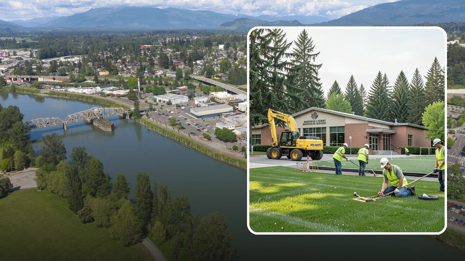 Municipal Court Facility Maintenance in Mount Vernon, Skagit County, WA - Grounds and site maintenance for municipal and district court facilities in Western Washington.