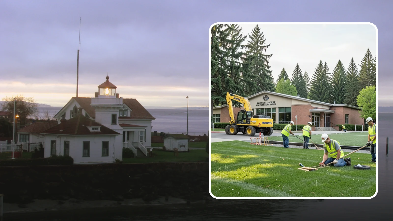 Municipal Court Facility Maintenance in Mukilteo, Snohomish County, WA - Grounds and site maintenance for municipal and district court facilities in Western Washington.