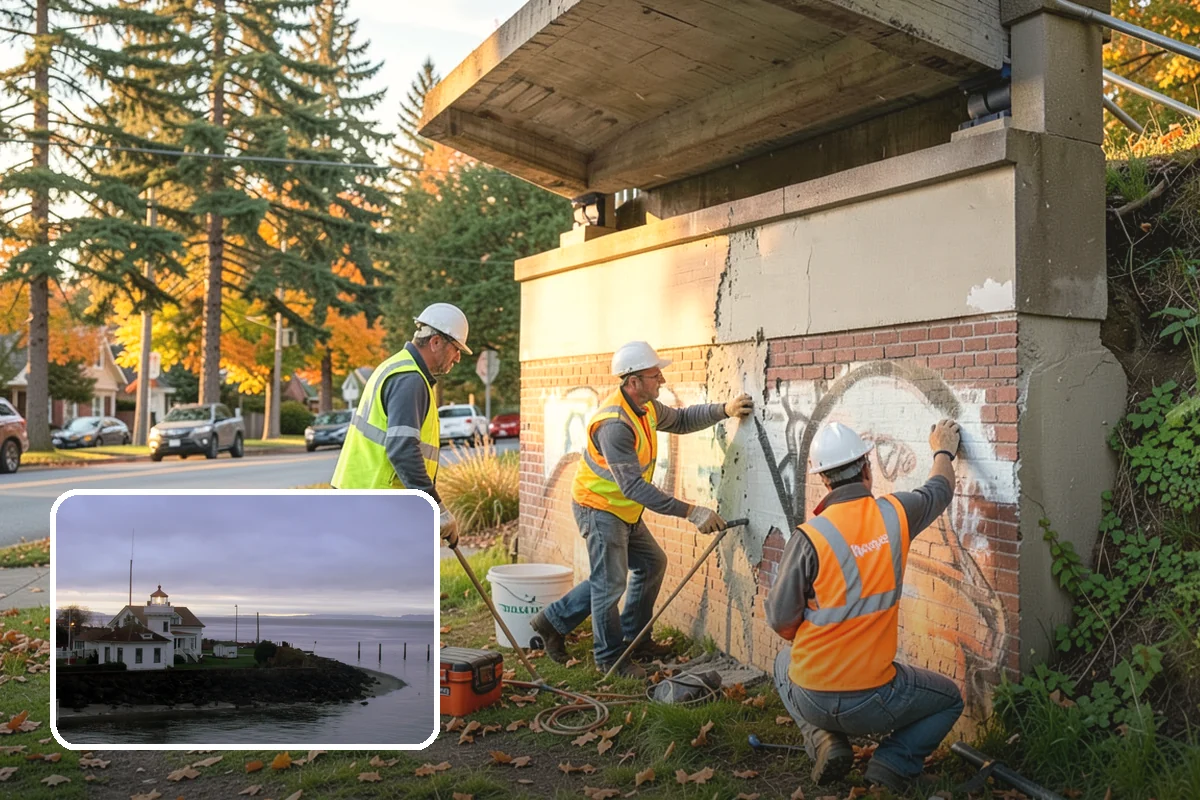 Municipal Court Facility Maintenance in Mukilteo, Snohomish County, WA - Orderly, professional grounds befitting a court setting