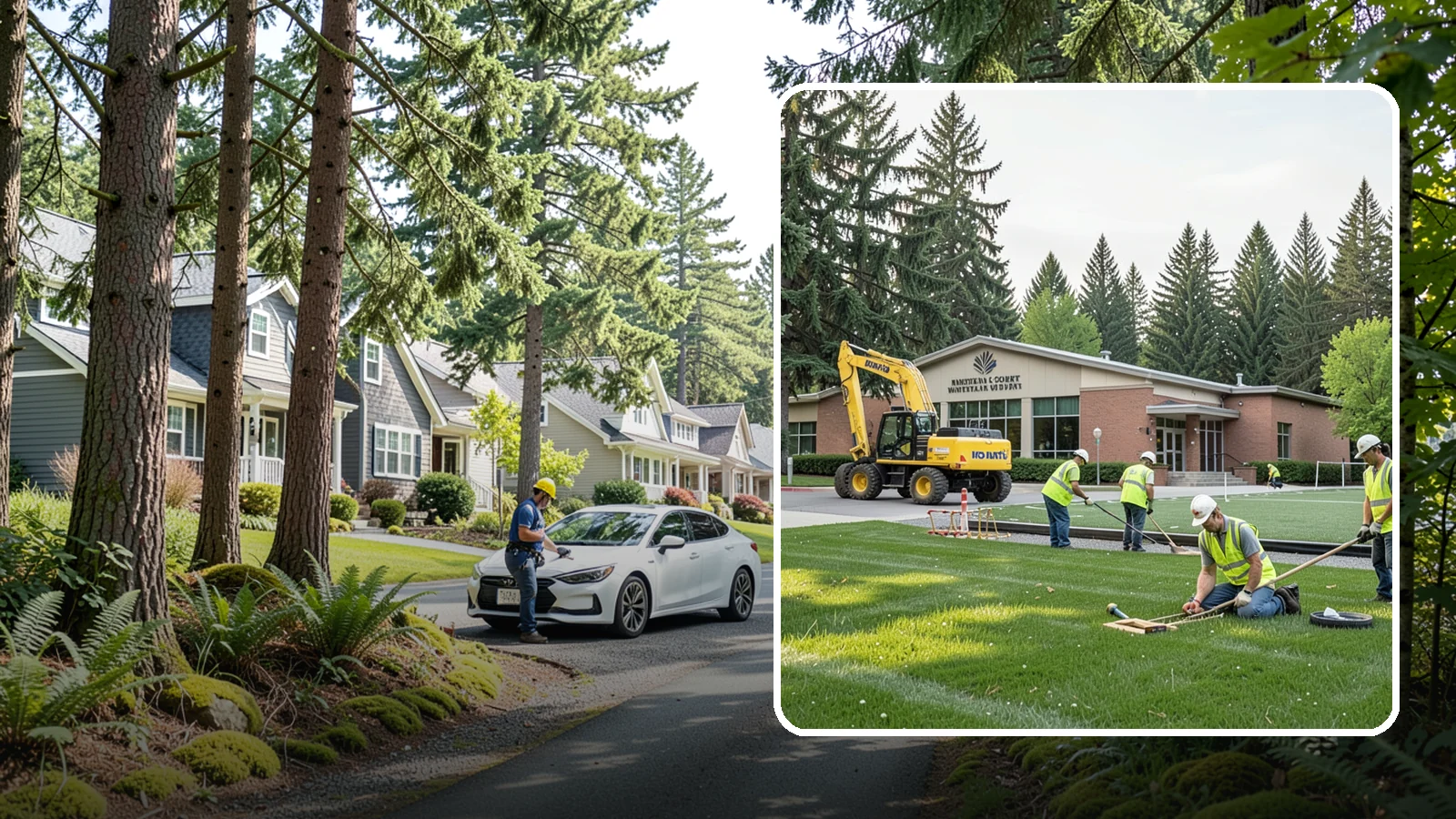 Municipal Court Facility Maintenance in Normandy Park, King County, WA - Grounds and site maintenance for municipal and district court facilities in Western Washington.