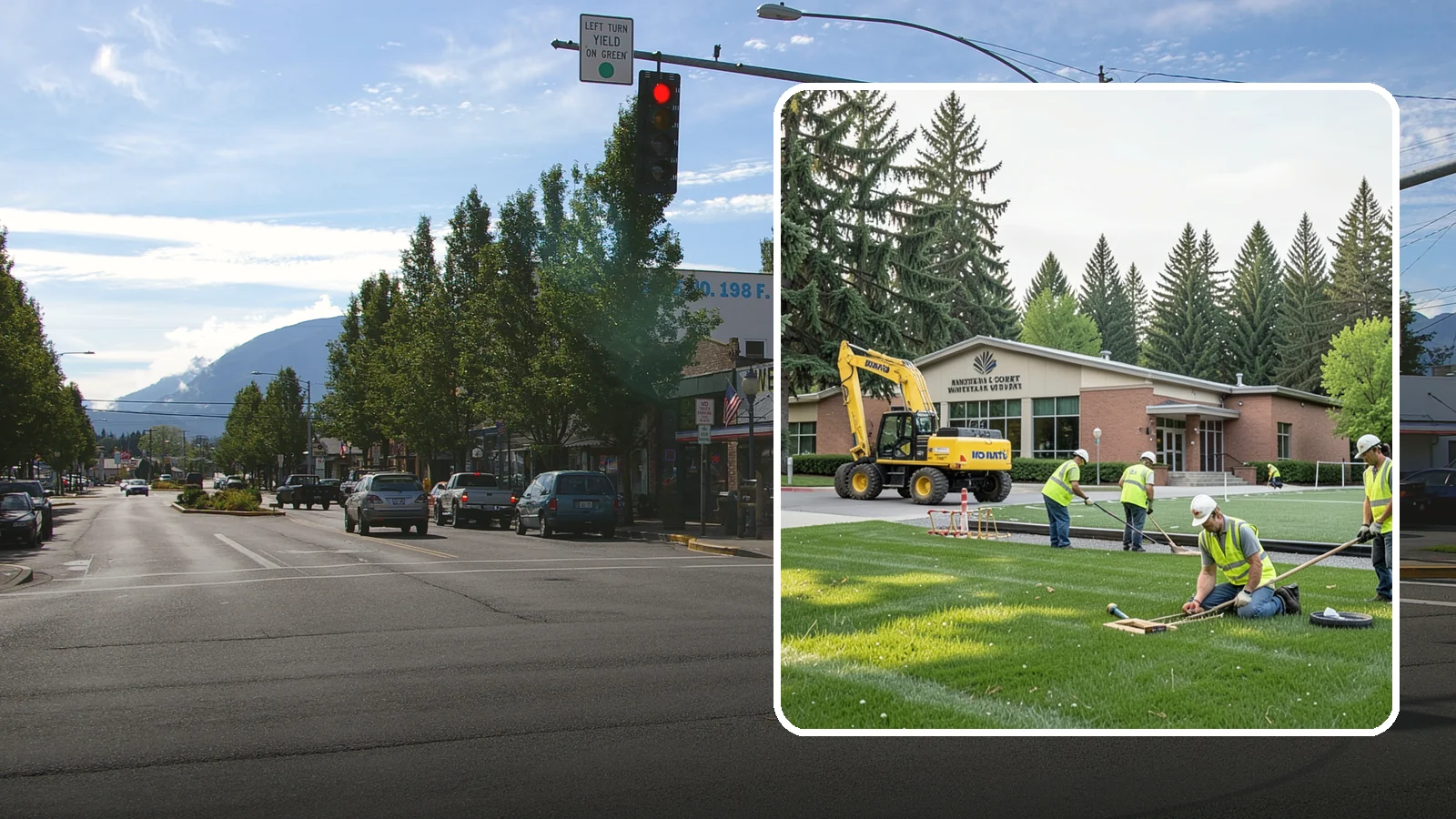 Municipal Court Facility Maintenance in North Bend, King County, WA - Grounds and site maintenance for municipal and district court facilities in Western Washington.