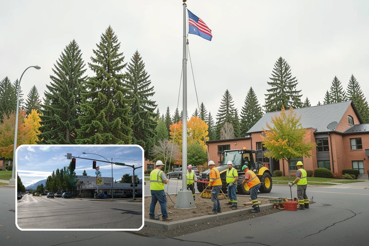 Municipal Court Facility Maintenance in North Bend, King County, WA - Orderly, professional grounds befitting a court setting