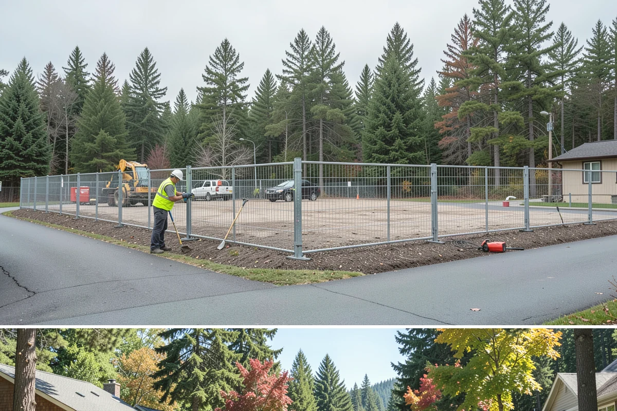 Municipal Court Facility Maintenance in Orting, Pierce County, WA - Entry landscapes are refreshed each spring, while leaf and slip-hazard control take priority through the wet fall months.