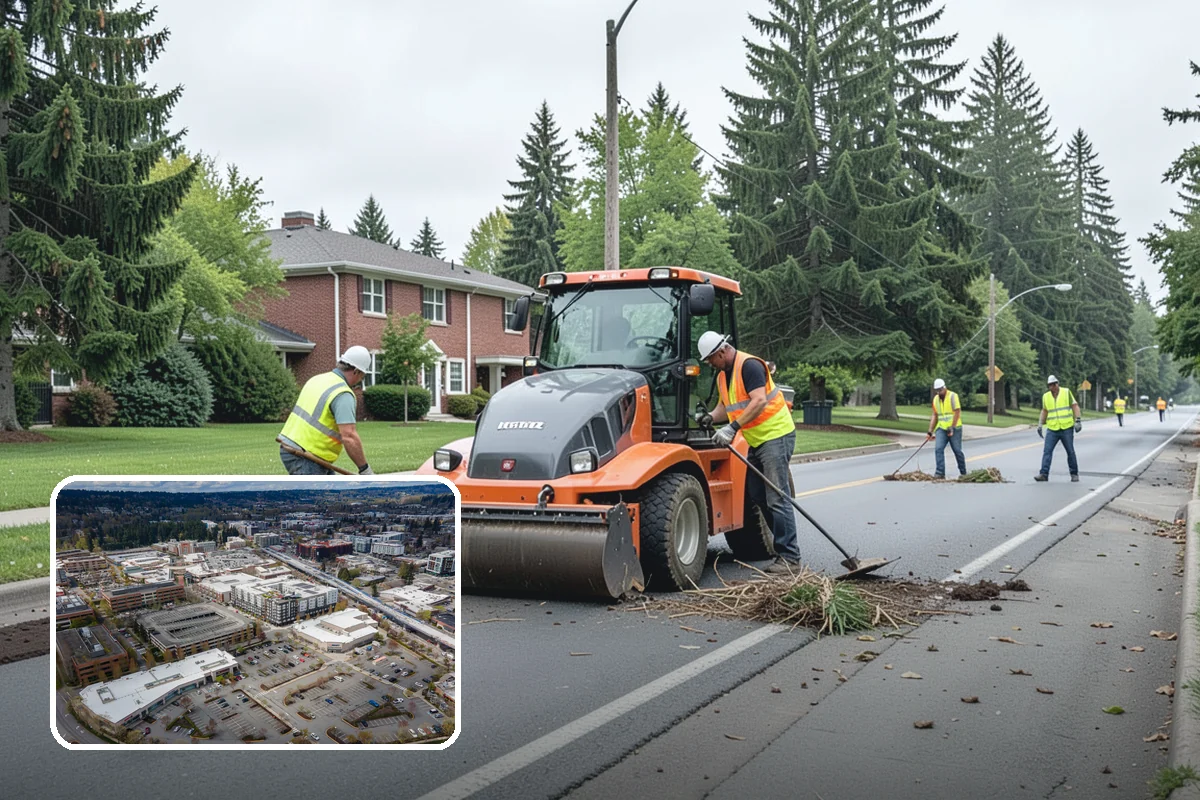 Municipal Court Facility Maintenance in Redmond, King County, WA - Orderly, professional grounds befitting a court setting