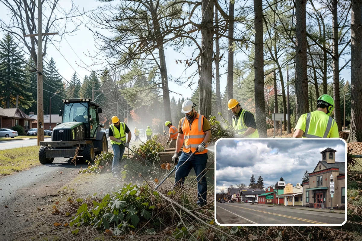 Municipal Court Facility Maintenance in Roy, Pierce County, WA - Orderly, professional grounds befitting a court setting