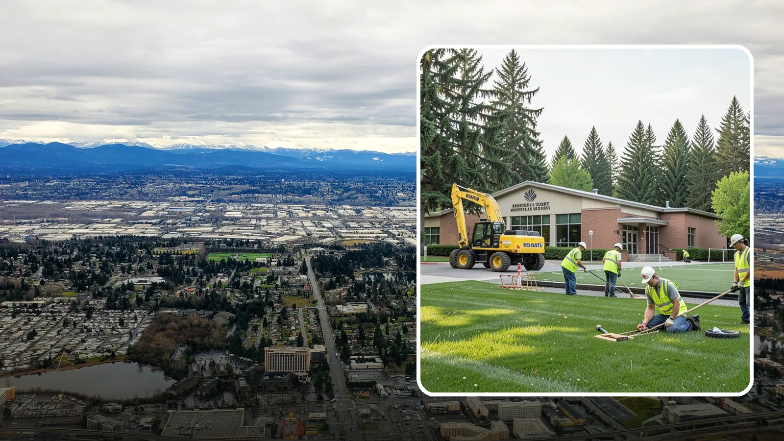 Municipal Court Facility Maintenance in SeaTac, King County, WA - Grounds and site maintenance for municipal and district court facilities in Western Washington.