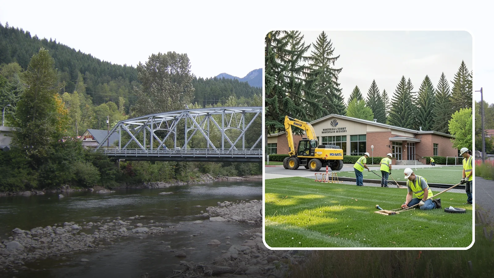 Municipal Court Facility Maintenance in Skykomish, King County, WA - Grounds and site maintenance for municipal and district court facilities in Western Washington.