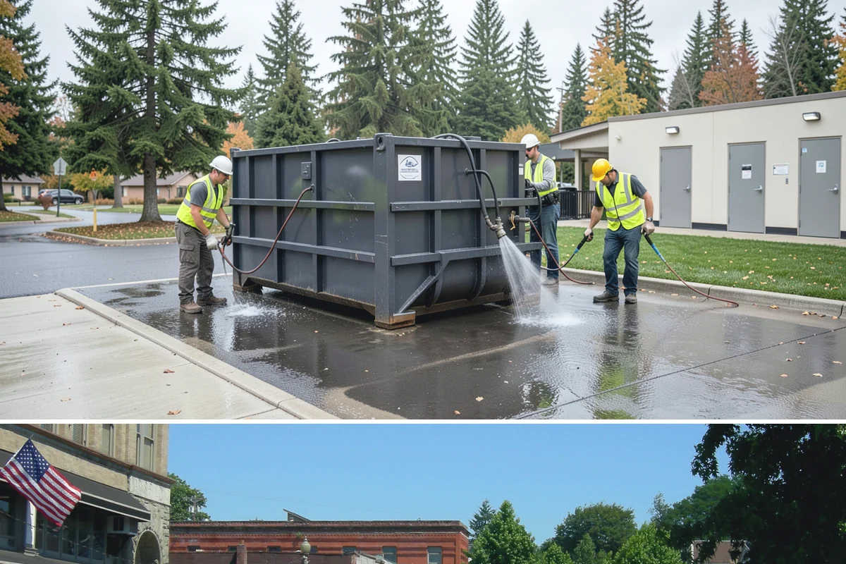 Municipal Court Facility Maintenance in Snohomish, Snohomish County, WA - Entry landscapes are refreshed each spring, while leaf and slip-hazard control take priority through the wet fall months.