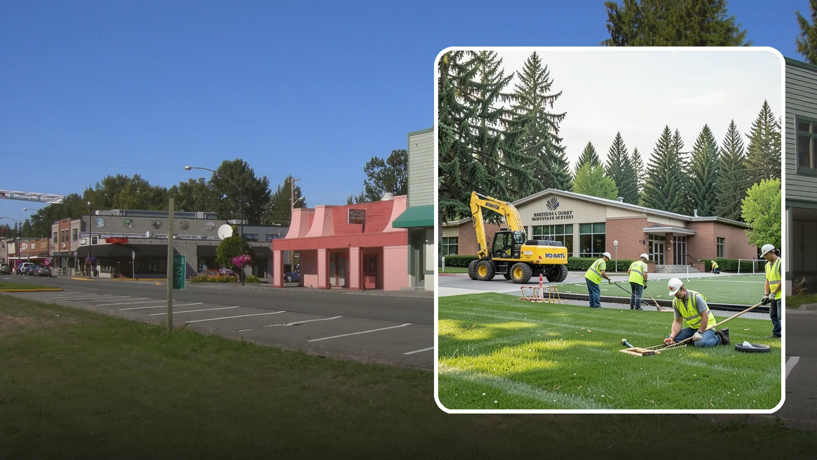 Municipal Court Facility Maintenance in Snoqualmie, King County, WA - Grounds and site maintenance for municipal and district court facilities in Western Washington.
